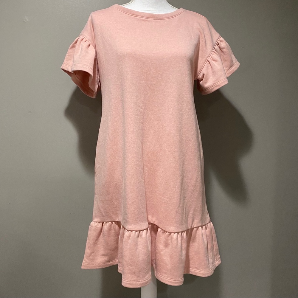 LOFT Flounce Tee Dress